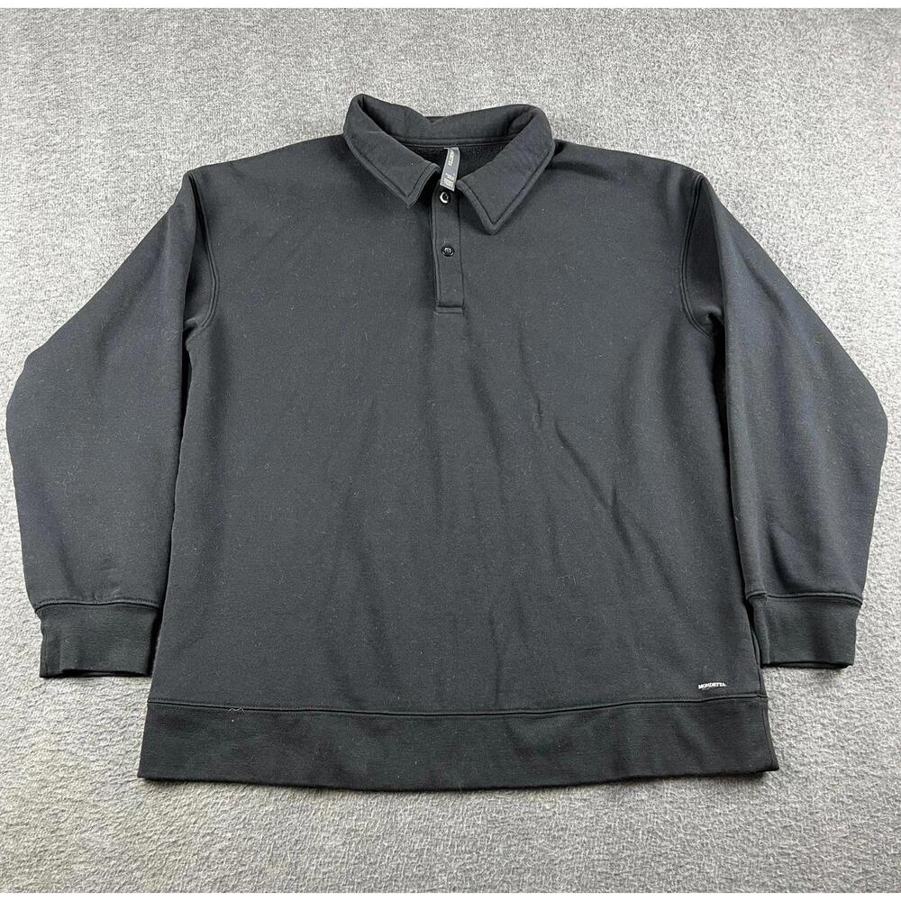 Mondetta Men's Black Pullover Sweatshirt Size Large‎